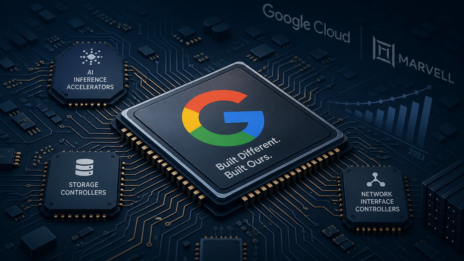 Google’s Marvell Deal Ties Its Cloud Plans More Closely to Chip Design