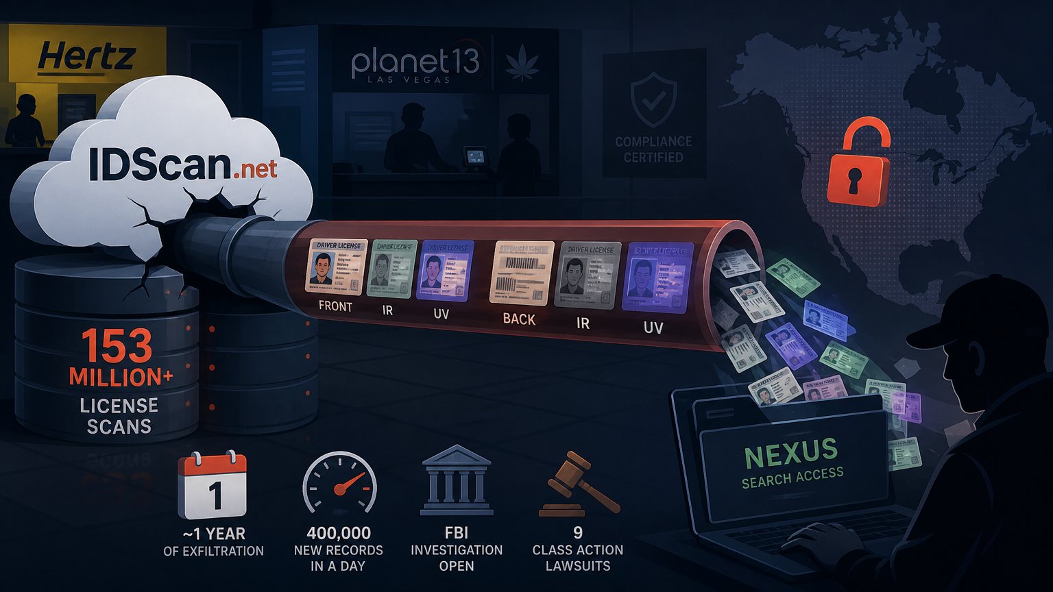 IDScan.net stored every license scan it checked, and 153 million of them leaked