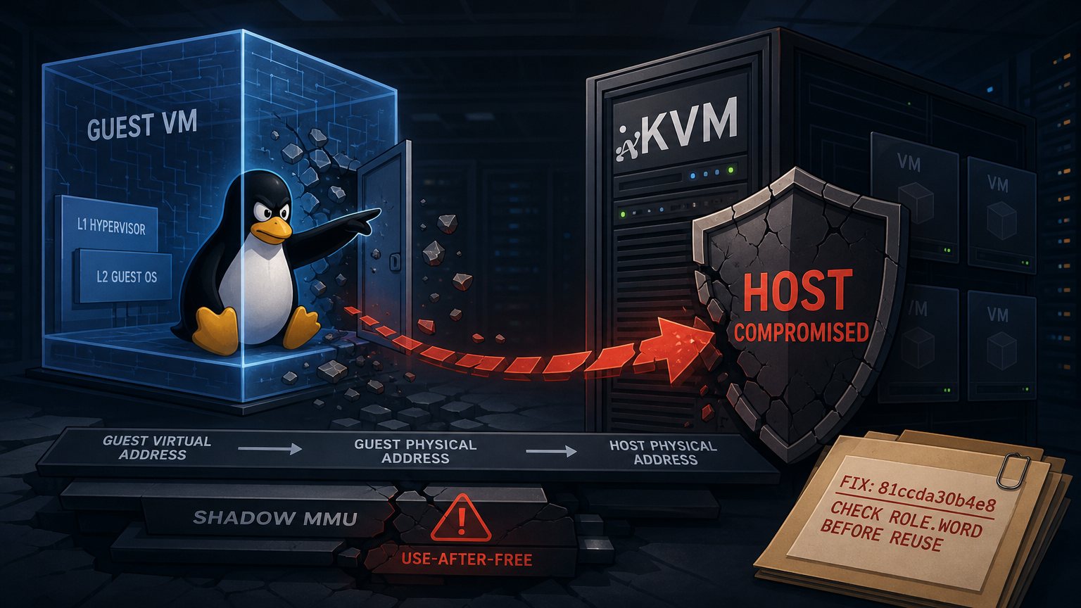 Januscape (CVE-2026-53359): The 16-Year-Old KVM Bug That Could Let Your Tenants Own Your Host