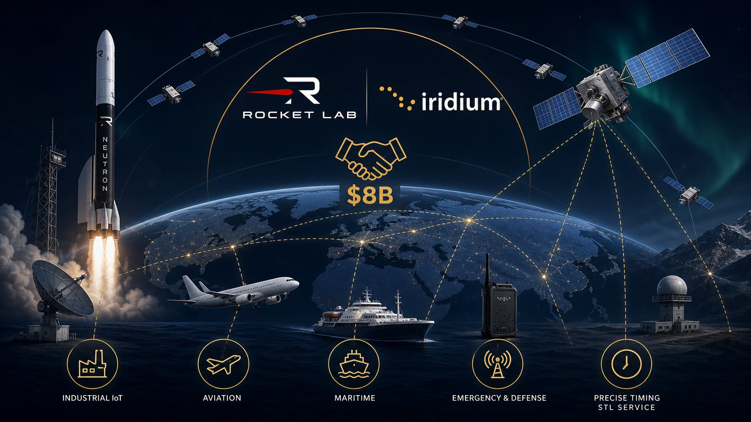 Rocket Lab's $8 Billion Iridium Deal Just Rewired the Satellite Infrastructure Map
