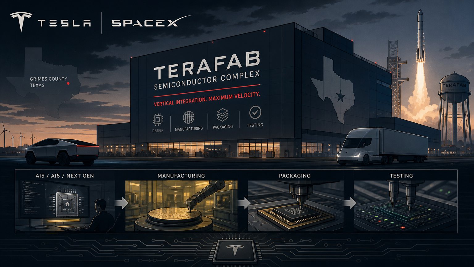 Terafab: Tesla and SpaceX's $16.8B Bet That the Chip Supply Chain Is Broken