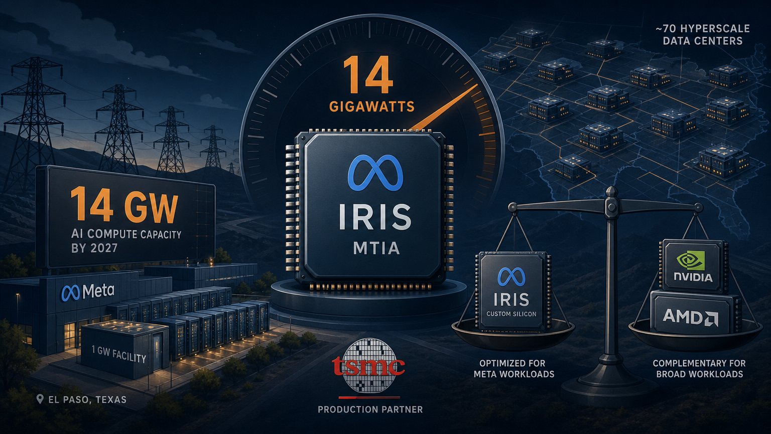 The 14-Gigawatt Threshold: Why Meta Is Building Its Own Chips Instead of Buying GPUs