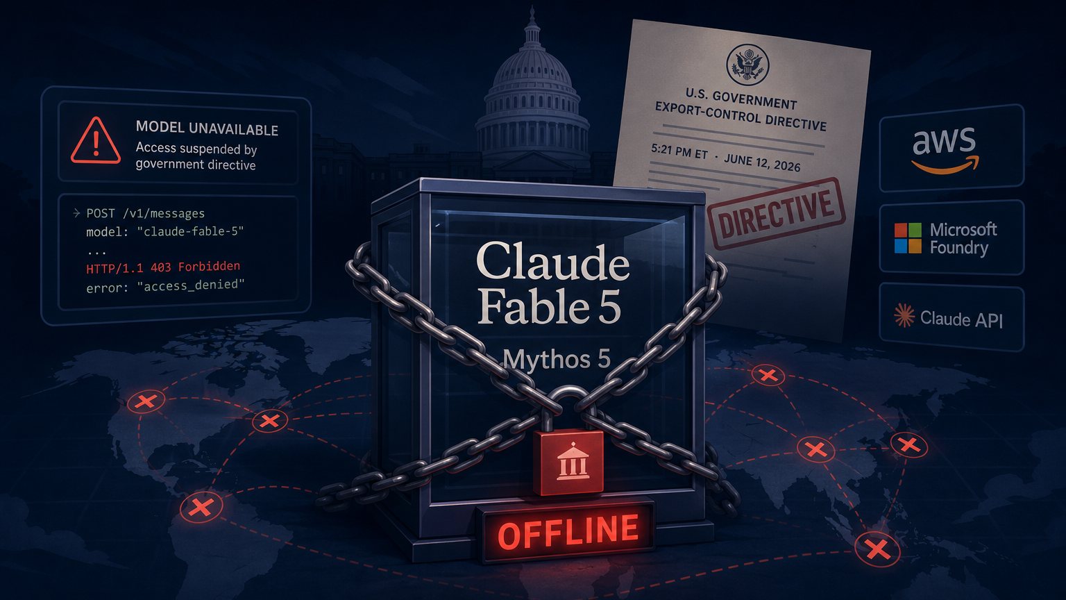 The Fable 5 Affair: Government Kill Switches Are Now Part of Your AI Risk Model