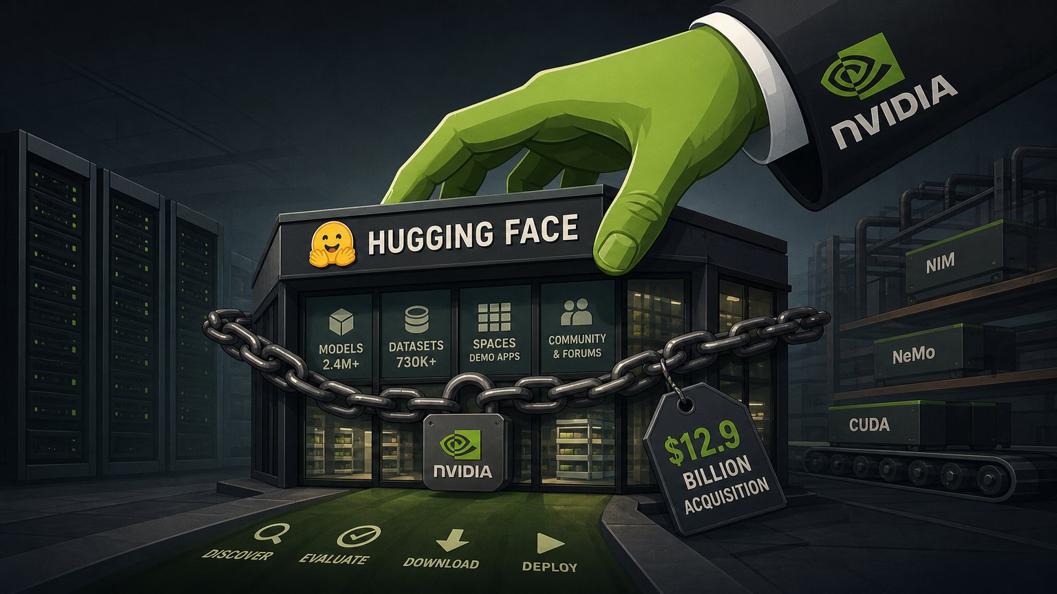Nvidia’s Reported $12.9 Billion Hugging Face Deal Raises Questions About Model Distribution