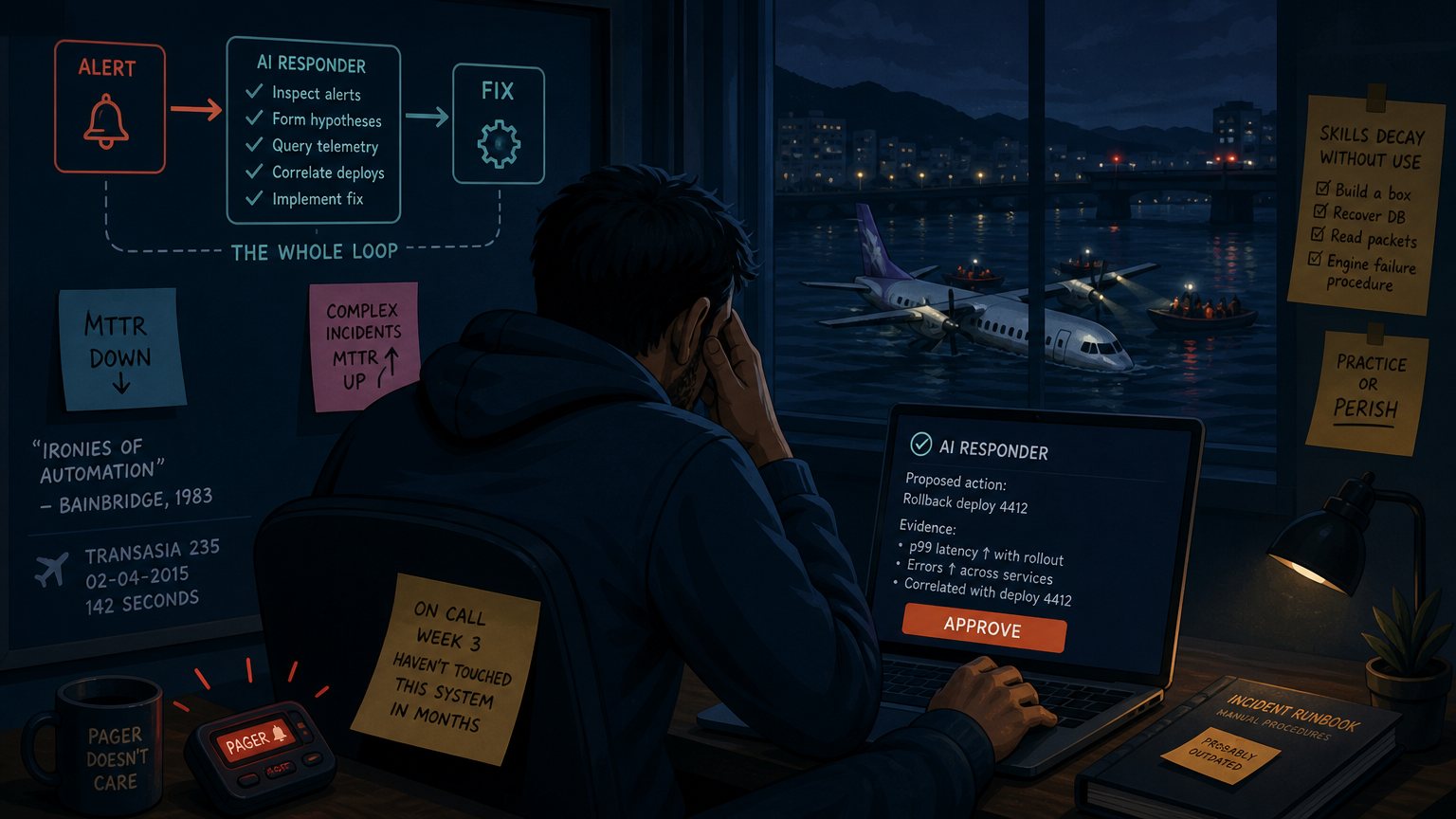 AI incident tools can remove the practice engineers need for difficult outages