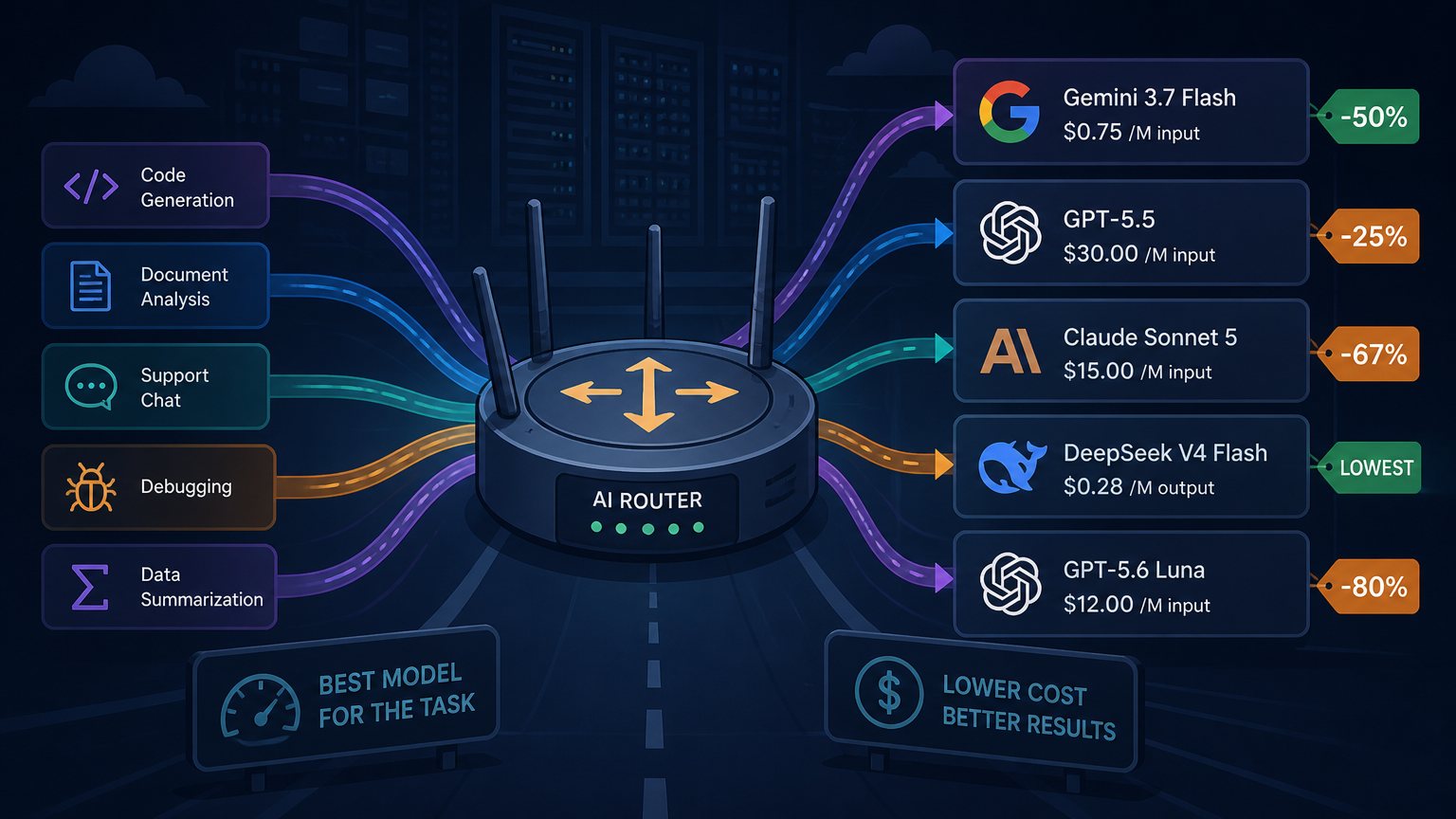 AI API Prices Are Falling Fast. Model Routing Is Becoming Core Infrastructure.