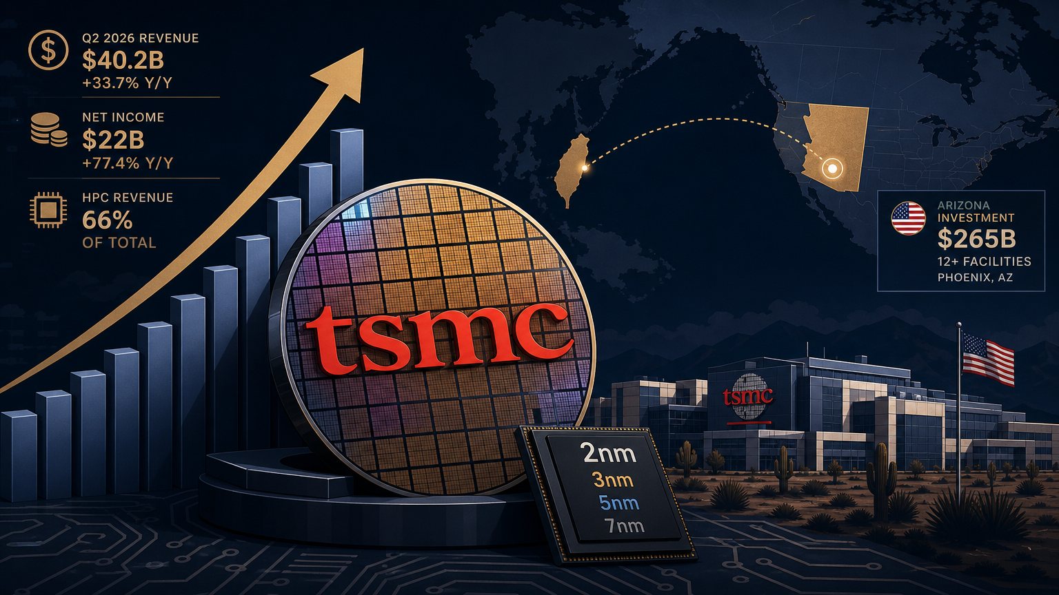 TSMC's Fifth Straight Record Quarter — What It Means for AI Chip Supply