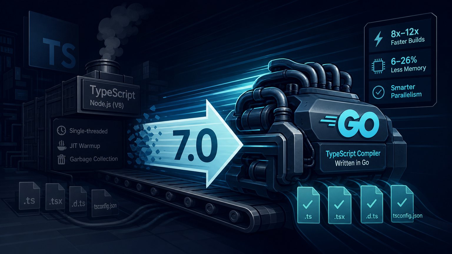 TypeScript 7.0 Ships With a Go Compiler — And Your Build Times Just Dropped by 10x